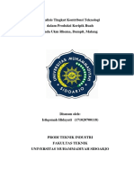 Analisis Tingkat Kontribusi Teknologi