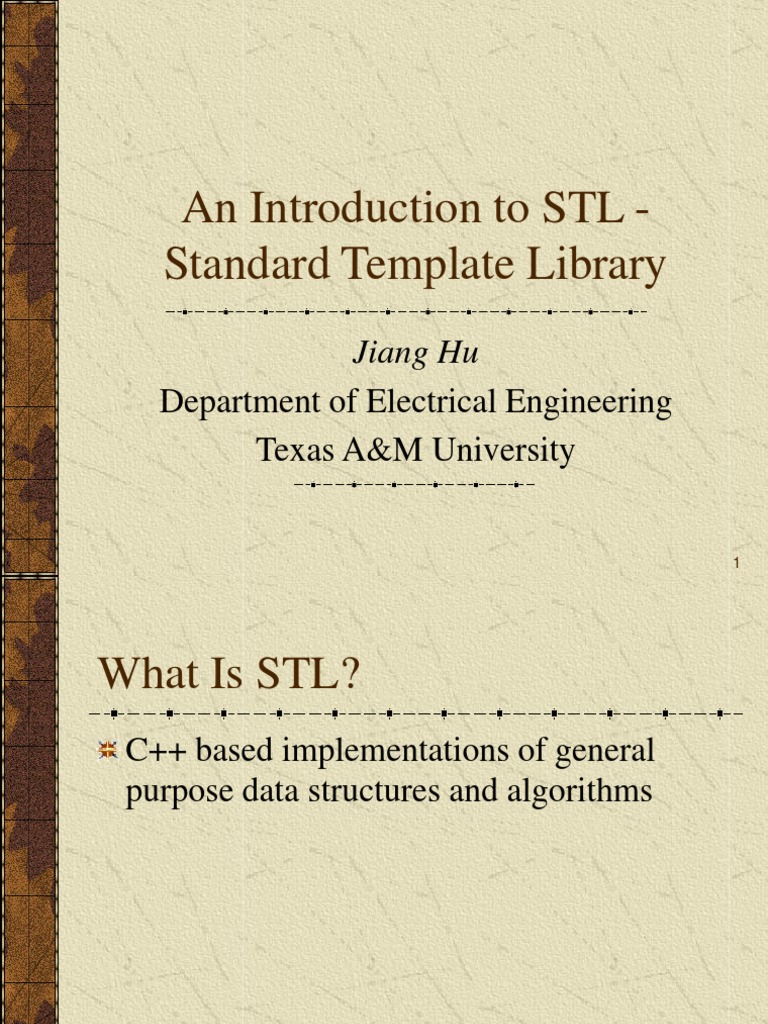 Mastering STL: Essential Techniques | PDF | Array Data Structure | C++