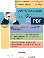 View GST Lecture on Composition Scheme Benefits and Drawbacks