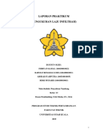 Laporan Penyaliran Tambang Double Ring Infiltrometer