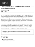 Journey To Event Driven - Part 4 - Four Pillars of Event Streaming Microservices - Confluent