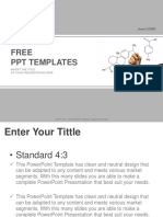 Chemistry Formula Education PowerPoint Templates Standard