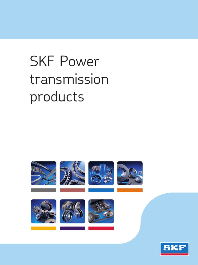 SKF Power Transmission Products PDF Equipment Mechanics