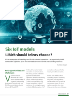 Six IoT Models - Which Should Telcos Choose