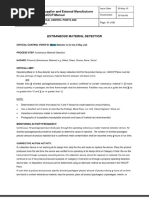 Kraft Metal Detector CCP, Critical Limits PDF