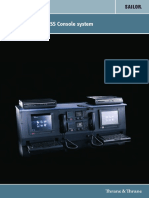 Sailor 6000 GMDSS Console System (Installation Manual) PDF