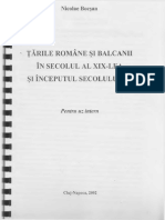 N. Bocsan-Tarile Romane si Balcanii in Secolul al XIX-lea si inceputul Sec. XX