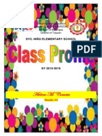 Class Profile 2015-16