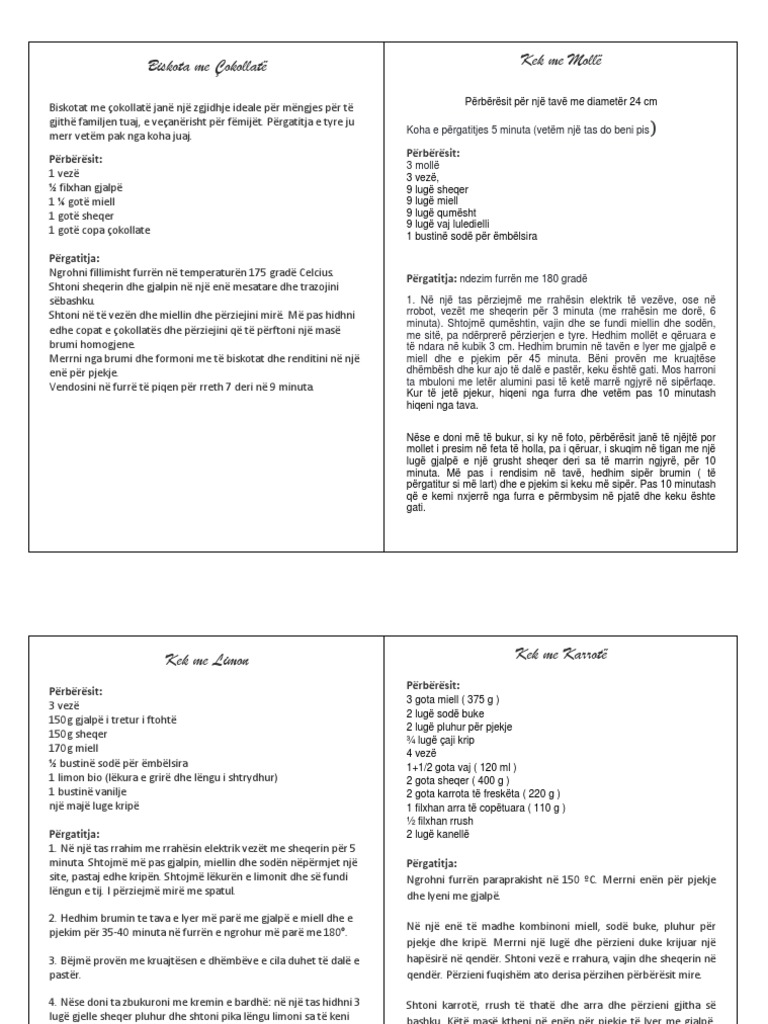 Receta | PDF