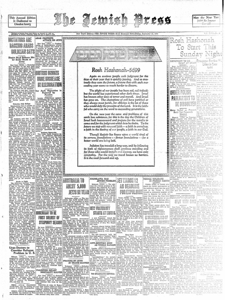 1938-09-23 PDF PDF Mandatory Palestine Jews
