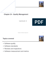 1 Chapter 24 Quality Management