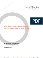 Why Do Resource Managers Make Links To Stakeholders at Other Scales?