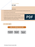 Unit 6: Average Due Date: Learning Outcomes