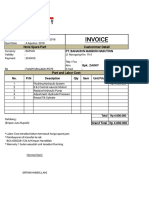 Invoice Forklift