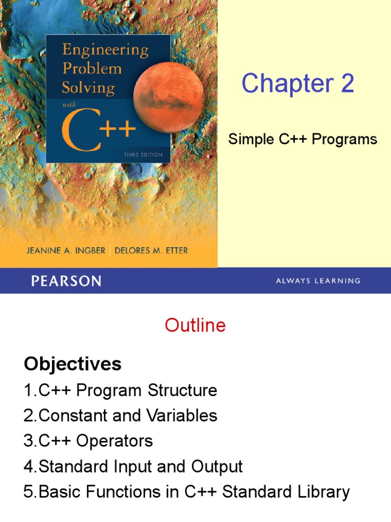 Introduction to Basic C++ Program Structure and Elements | PDF ...