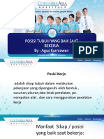 Posisi Tubuh Yang Baik Saat Bekerja PDF