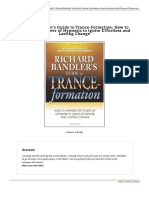 Richard Bandler x27 S Guide To Trance Formation 1 0757307779 PDF