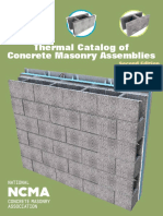 NCMA Thermal Catalog of Concrete Masonry Assemblies