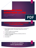 Diapositivas de Las Acciones para Construir La Paz