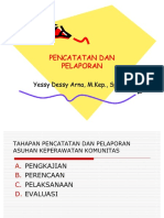 Pencatatan Dan Pelaporan Askep Komunitas