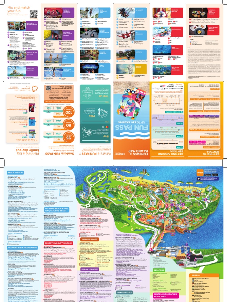 Sentosa Fun Pass October Brochure 11 Mb Drink Cuisine