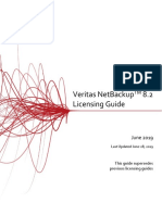 NetBackup Licensing Guide 8.2