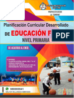 Planificación Curricular de Educación Física