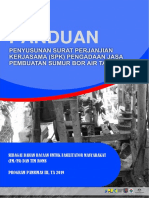 A. Panduan Penyusunan SPK Jasa Sumur Bor Air Tanah, Mart 2019