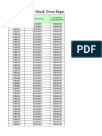 1 - Student Mock Drive Plan First Year CSEIT