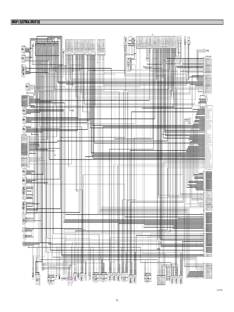 Group 2 Electrical Circuit (1/2) : HL7407 1WIRG1 | PDF | Vehicles ...