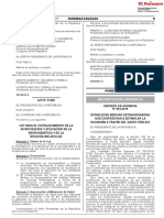 Establecen Medidas Extraordinarias Que Contribuyan A Estimular La Economía A Través Del Gasto Público