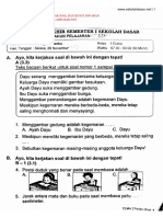 Soal Ulangan Kelas 1 Tema 2 PDF