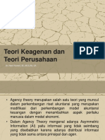 Teori Keagenan Dan Perusahaan