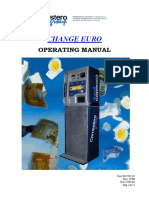 Change Euro: Operating Manual