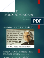 About Abdul Kalam