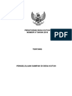 Pengaturan Pengelolaan Sampah di Desa Kutuh