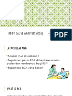 Root Cause Analysis (Rca) : Ns - Yopi Junaidillah, SH, S.Kep.M.Kn - MM