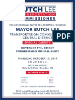 Butch Lee Fundraiser Oct 2019