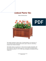 Wood Planter Box