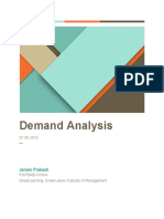 Demand Analysis