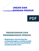 Analisa Perancangan Dan Pengembangan Produk