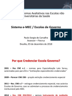 Painel 1 - 03-12 - Paulo Carvalho - Sistemas avaliativos nas Escolas não universitárias da Saúde.pdf