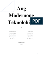 Ang Modernong Teknolohiya