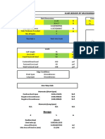 SLAB DESIGN CALCULATIONS BY MUHAMMAD SARMAD