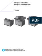HP Officejet Enterprise Color MFP X585, X555 Troubleshooting PDF