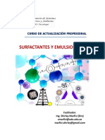 Surfactantes y Emulsiones