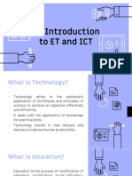 An Introduction To ET and ICT