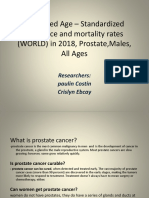 Estimated Age - Standardized Incidence and Mortality Rates