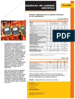 Fluke 434-435 - Hoja de Datos