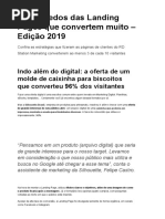 Os Segredos Das Landing Pages Que Convertem Muito